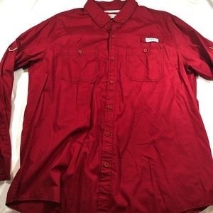 Magellan long sleeve button down fishing shirt
